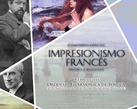 Compositores franceses en el repertorio dominical de la Filarmónica de Toluca (Foto: Especial).