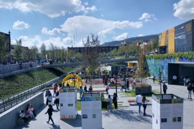 El nuevo Parque de la Ciencia alberga la exposición "Van Gogh Alive".Foto: Judith Chacón.